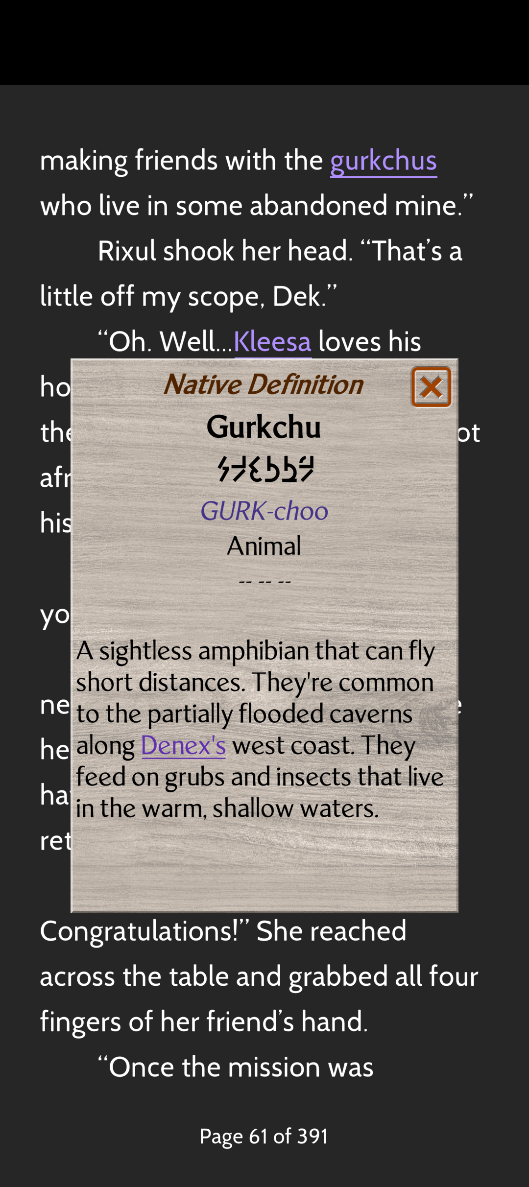 Native Phrase Translation